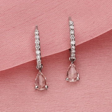 Classic Diamond Hoops